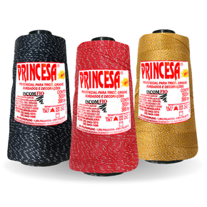 princesa brilho prata