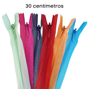 ziper invisivel 30cm