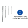 agulha bordar tecnica