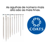 agulha costura coats
