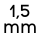 1,5mm