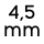 4,5mm