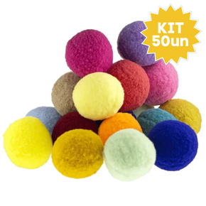 Pompom 40mm 10un