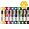 Kit 20 Meadas para Bordado Anchor